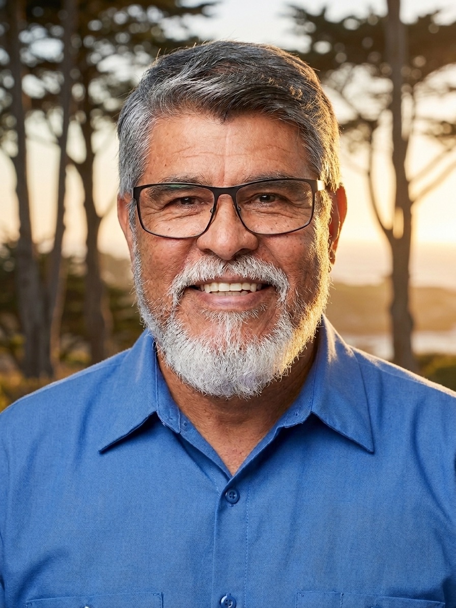 Portrait of Sabas Justiniano, owner and operator of Highway 1 Towing